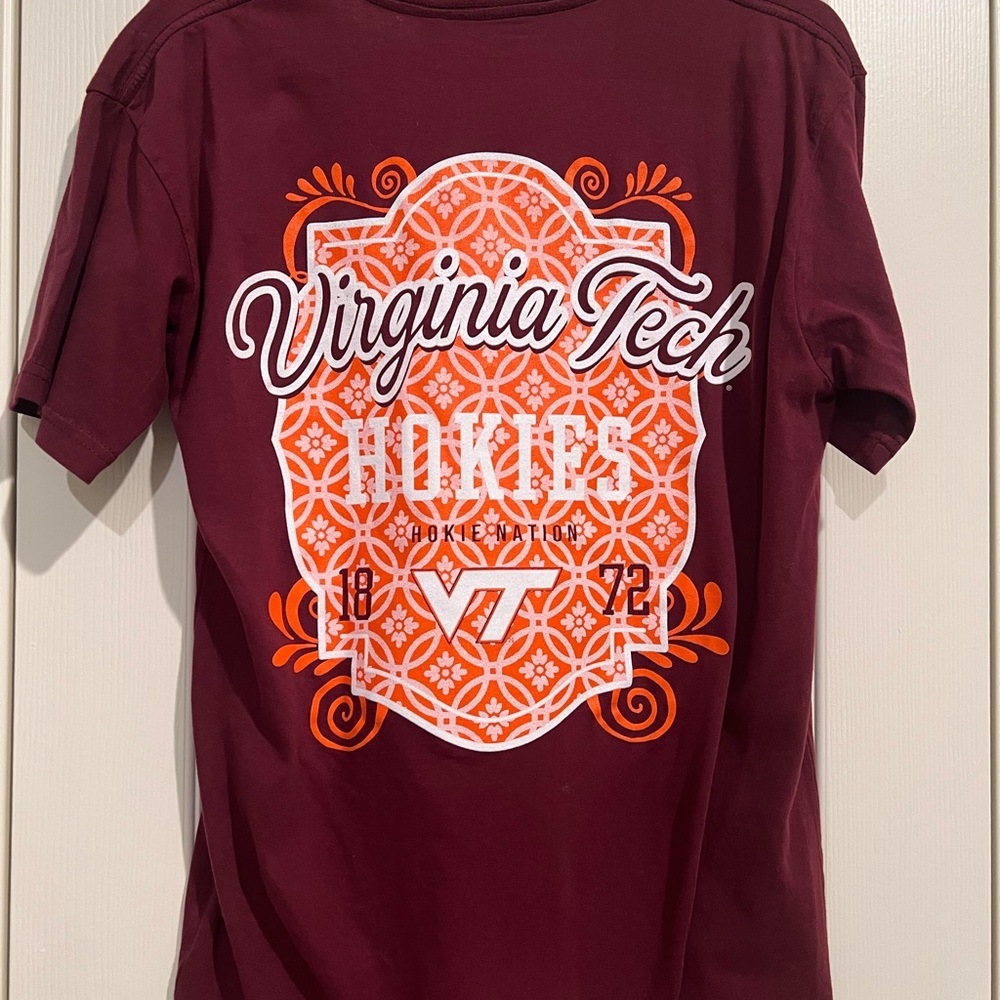 Virgina Tech V Neck Shirt
